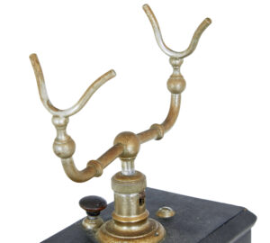Early 20th Century Swedish Metal Telephone by Rikstelefon — thumbnail 2