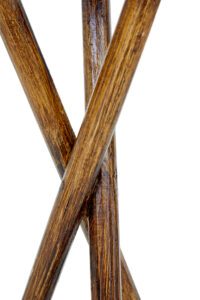 Pair of Mid 20th Century Woven Plant Stands — thumbnail 3