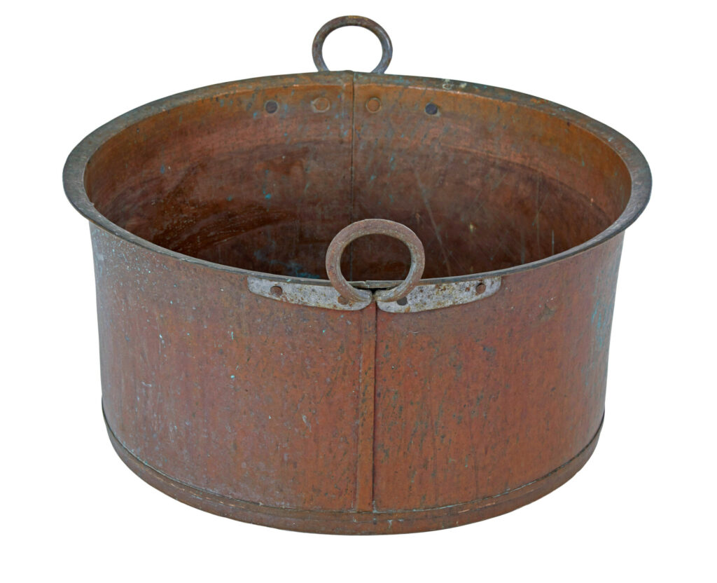 Late 19th Century Copper Cooking Vessel — image 2
