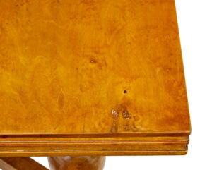 Early 20th Century Birch Extending Dining Table — thumbnail 3