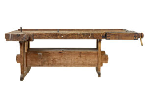19th Century Scandinavian Trestle Pine Workbench — thumbnail 10