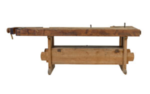 19th Century Scandinavian Trestle Pine Workbench — thumbnail 7