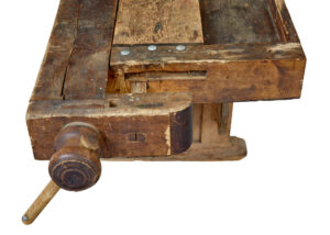 19th Century Scandinavian Trestle Pine Workbench — thumbnail 5
