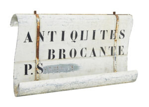 EARLY 20TH CENTURY FRENCH ANTIQUE STREET SHOP SIGN