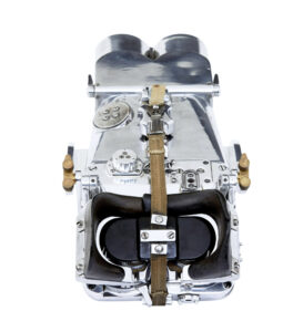 Pair of Ww2 Polished Steel German Rangefinder Flak Binoculars — thumbnail 14