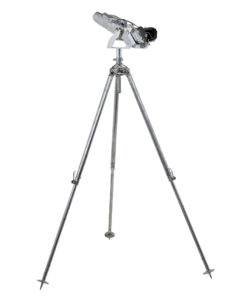 Pair of Ww2 Polished Steel German Rangefinder Flak Binoculars — thumbnail 7
