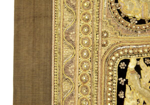 Stunning 20th Century Large Indian Needlework Wall Hanging — thumbnail 4
