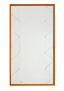 Mid Century Scandinavian Harlequin Mirror by Kristall Nässjö — thumbnail 1