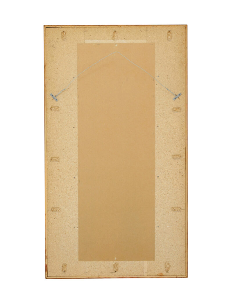 Mid Century Scandinavian Harlequin Mirror by Kristall Nässjö — image 5
