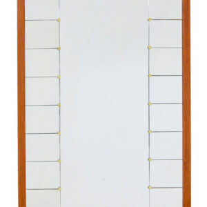 SWEDISH OAK FRAMED MIRROR BY GLAS AND TRA