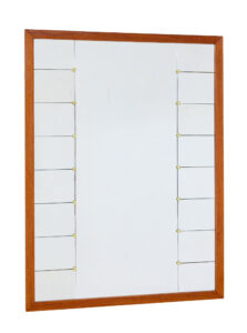 Swedish Oak Framed Mirror by Glas and Tra — thumbnail 6