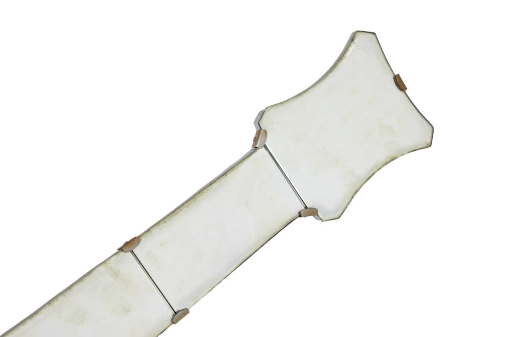 Swedish Mid Century Wall Mirror of A Life Size Guitar — image 2