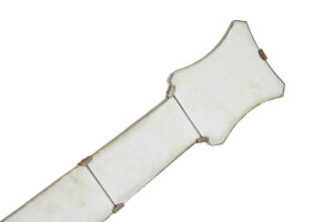 Swedish Mid Century Wall Mirror of A Life Size Guitar — thumbnail 2