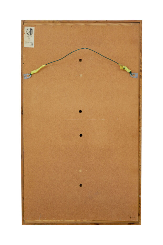 Mid Century Harlequin Mirror in Teak Frame by G&Amp;T — image 5