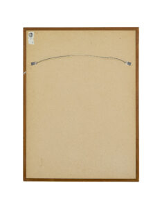 Large Oak Framed Scandinavian Mirror by G&Amp;T — thumbnail 5