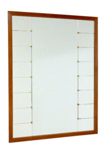 Large Oak Framed Scandinavian Mirror by G&Amp;T — thumbnail 4
