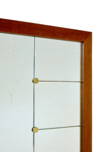 Large Oak Framed Scandinavian Mirror by G&Amp;T — thumbnail 3