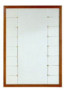 Large Oak Framed Scandinavian Mirror by G&Amp;T — thumbnail 1