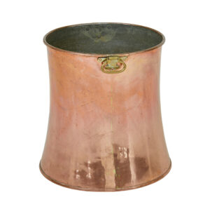 19th Century Copper and Brass Shaped Bucket — thumbnail 2