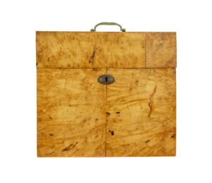 Swedish 19th Century Burr Birch Table Box — thumbnail 6