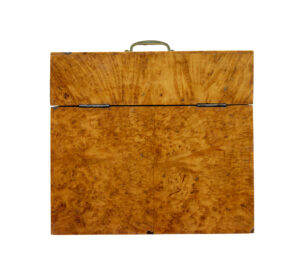 Swedish 19th Century Burr Birch Table Box — thumbnail 3