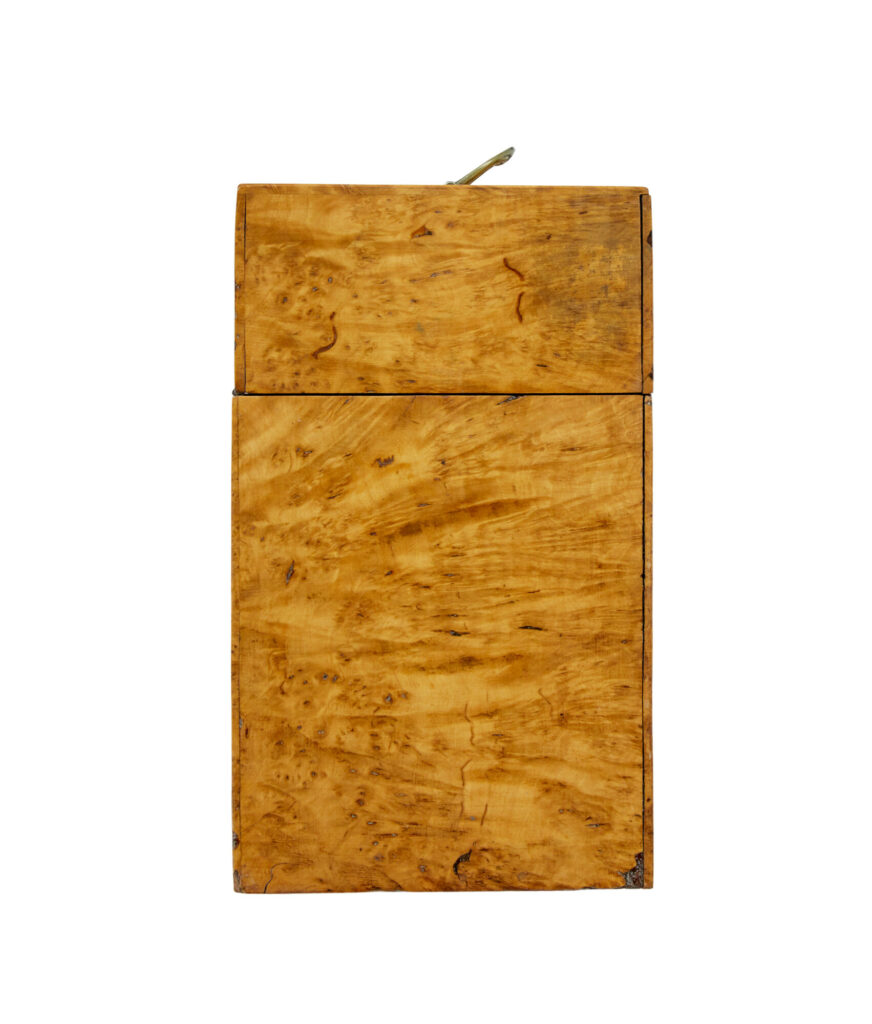 Swedish 19th Century Burr Birch Table Box — image 2
