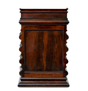 William Iv 19th Century Shaped Davenport Desk — thumbnail 11