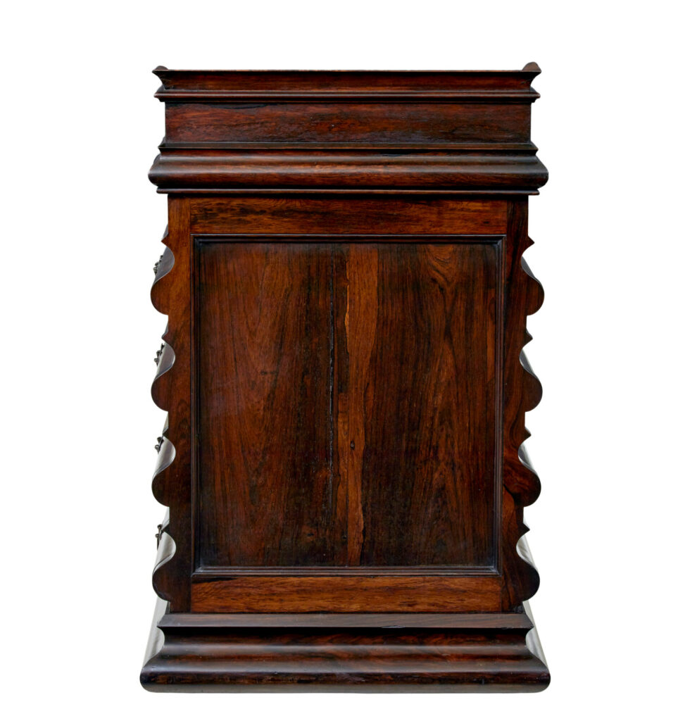 William Iv 19th Century Shaped Davenport Desk — image 11