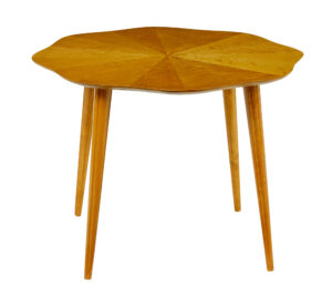 Mid Century Scandinavian Segmented Birch Coffee Table — thumbnail 3