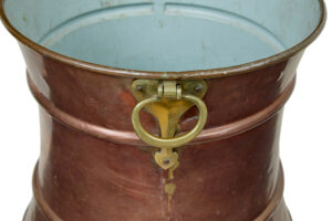 19th Century Decorative Copper and Brass Bucket — thumbnail 5