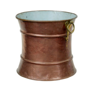 19th Century Decorative Copper and Brass Bucket — thumbnail 3