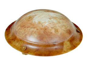 Art Deco Alabaster Hanging Pendant Light — thumbnail 2