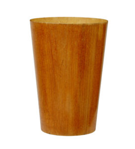 Scandinavian Mid Century Teak Ply Servex Wastepaper Bin — thumbnail 6