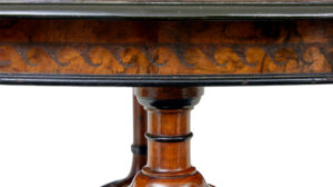 Early 20th Century Burr Walnut Occasional Table — thumbnail 4