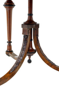 Early 20th Century Burr Walnut Occasional Table — thumbnail 3