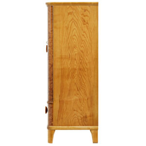 Mid 20th Century Swedish Burr Elm Cabinet — thumbnail 2