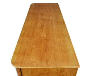 Mid 20th Century Swedish Burr Elm Cabinet — thumbnail 8