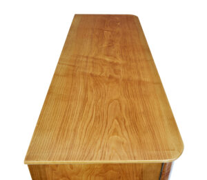 Mid 20th Century Swedish Burr Elm Cabinet — thumbnail 7