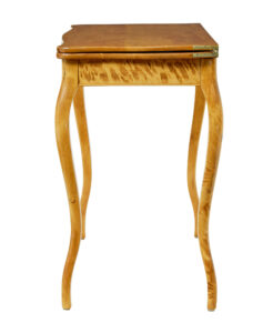 19th Century Rococo Revival Swedish Birch Tea Table — thumbnail 7