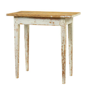 SWEDISH 19TH CENTURY RUSTIC PAINTED PINE TABLE