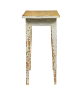 Swedish 19th Century Rustic Painted Pine Table — thumbnail 6