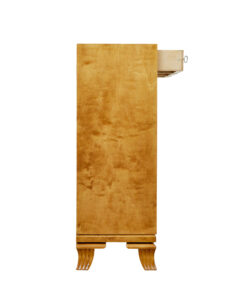 Scandinavian Elm and Birch Low Open Bookcase — thumbnail 8