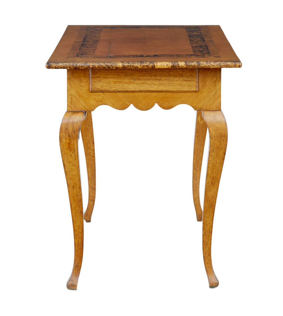 Swedish Mid 19th Century Alder Root Occasional Table — image 3