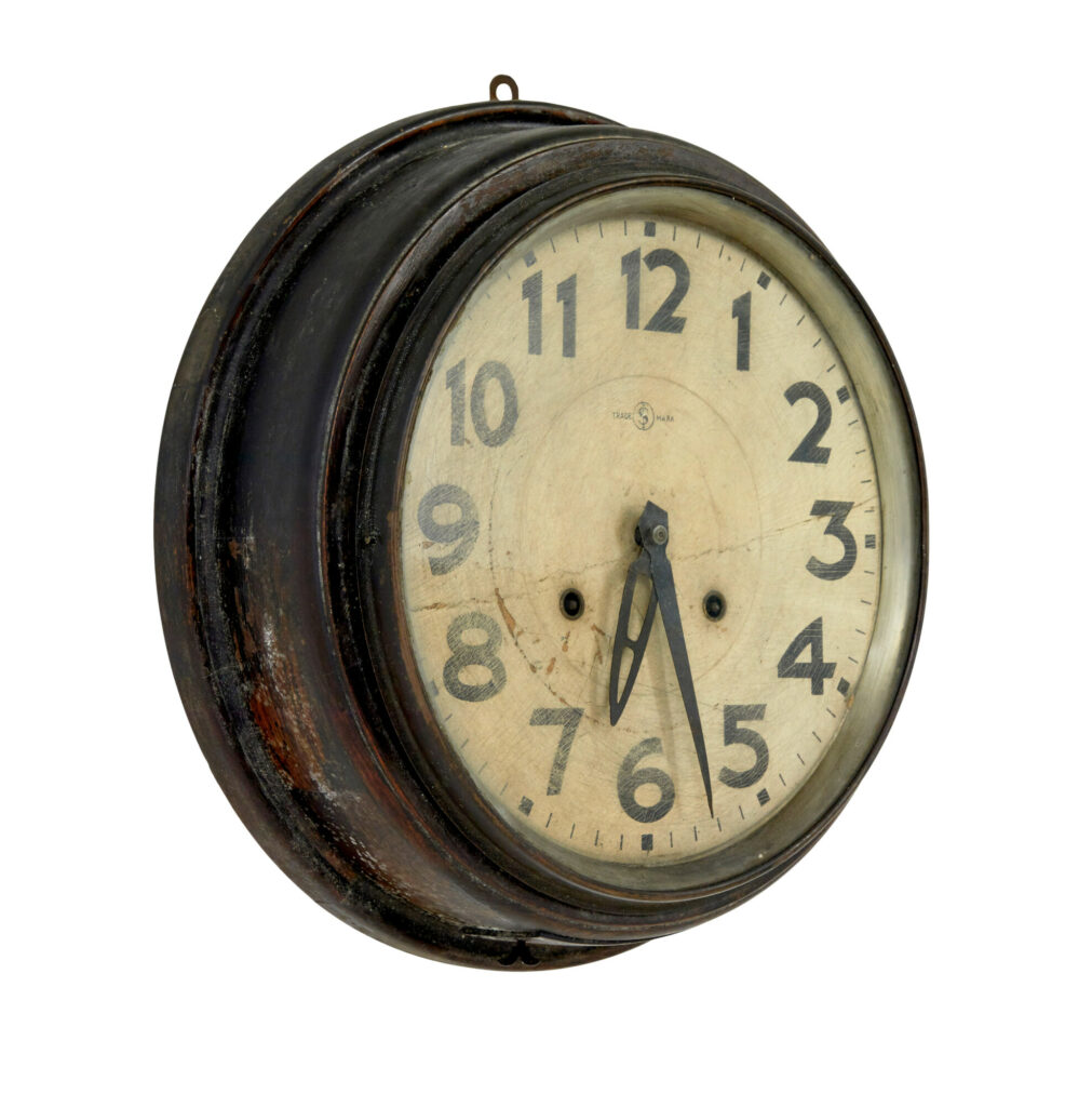 Vintage Trade S Mark Japanese Tokyo Wall Clock