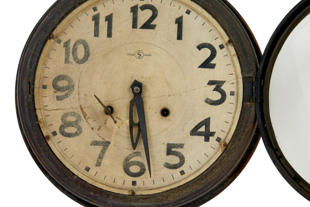 Vintage Trade S Mark Japanese Tokyo Wall Clock — image 6