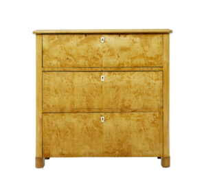 Mid 19th Century Swedish Birch Chest of Drawers — thumbnail 6