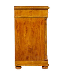 19th Century Empire Revival Birch Chest of Drawers — thumbnail 2
