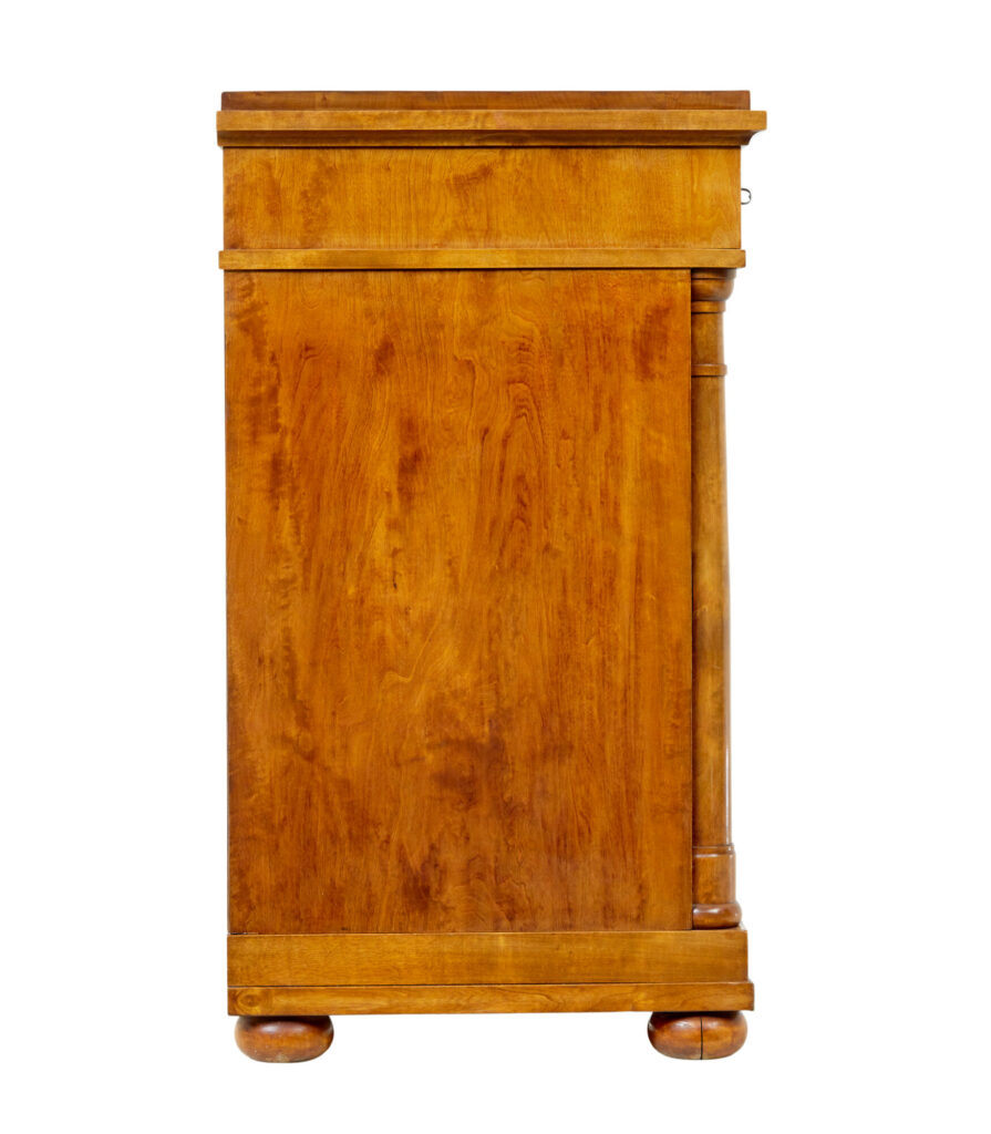 19th Century Empire Revival Birch Chest of Drawers — image 2