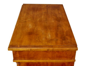 19th Century Empire Revival Birch Chest of Drawers — thumbnail 7