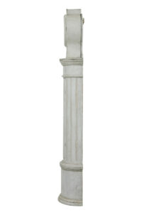 Mid 19th Century Swedish Painted Long Case Clock — thumbnail 9